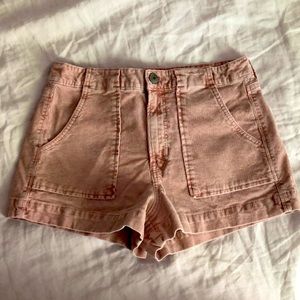 Blush pink corduroy shorts by American Eagle. NWOT